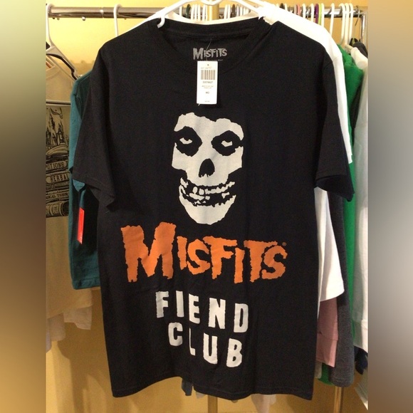 Other - NWT Black Misfits Fiend Club Tee